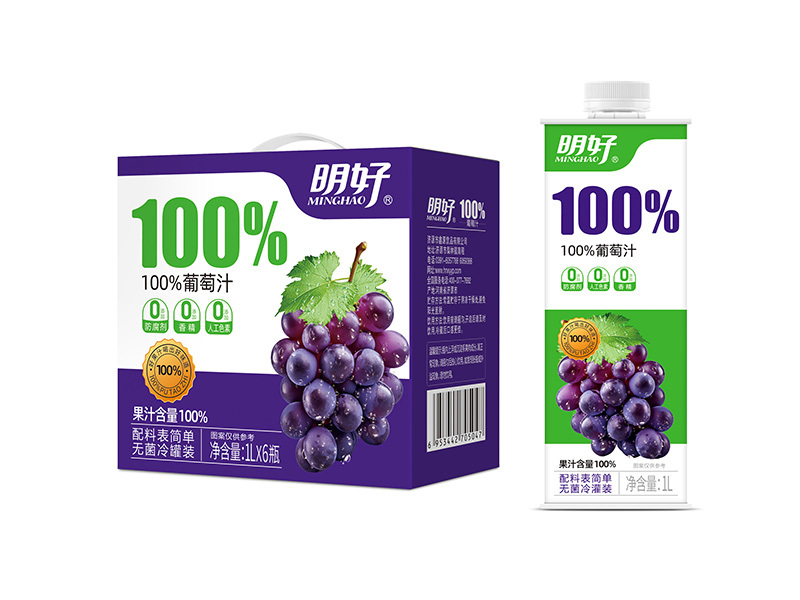 100%葡萄汁 1L