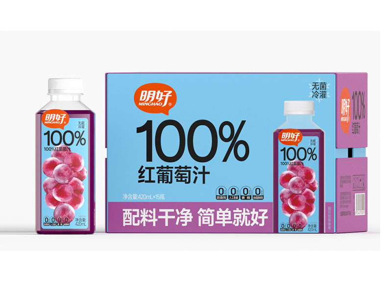 100%紅葡萄汁 420ml