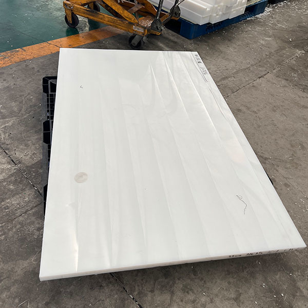Anti-UV wear-resistant White UHMWPE milling Sheet