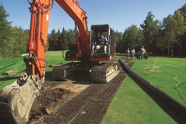 Ground protection pad (roadbed) Ground protection pad (roadbed)