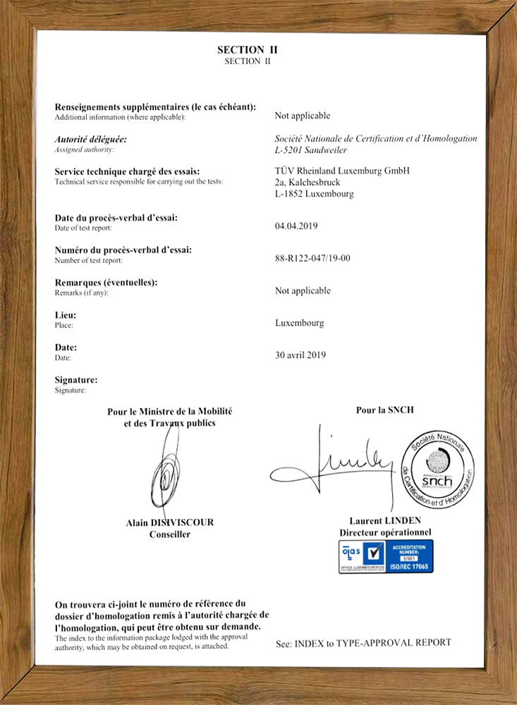 Certificación de marcado CE de la UE para la exportación