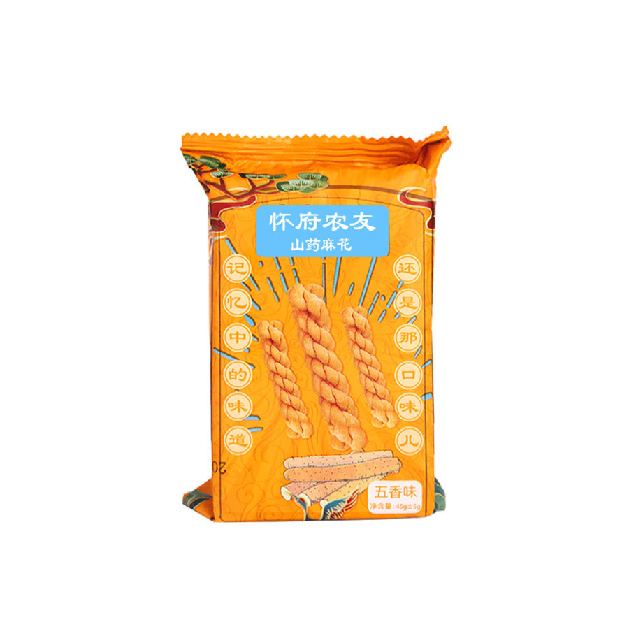 山藥小麻花-五香味