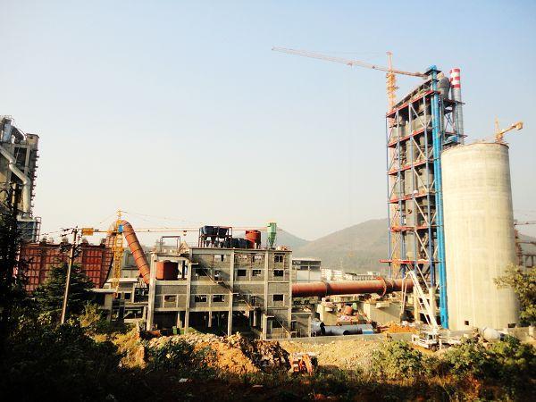 巢湖鐵道水泥廠2×5000t/d水泥生產(chǎn)線
