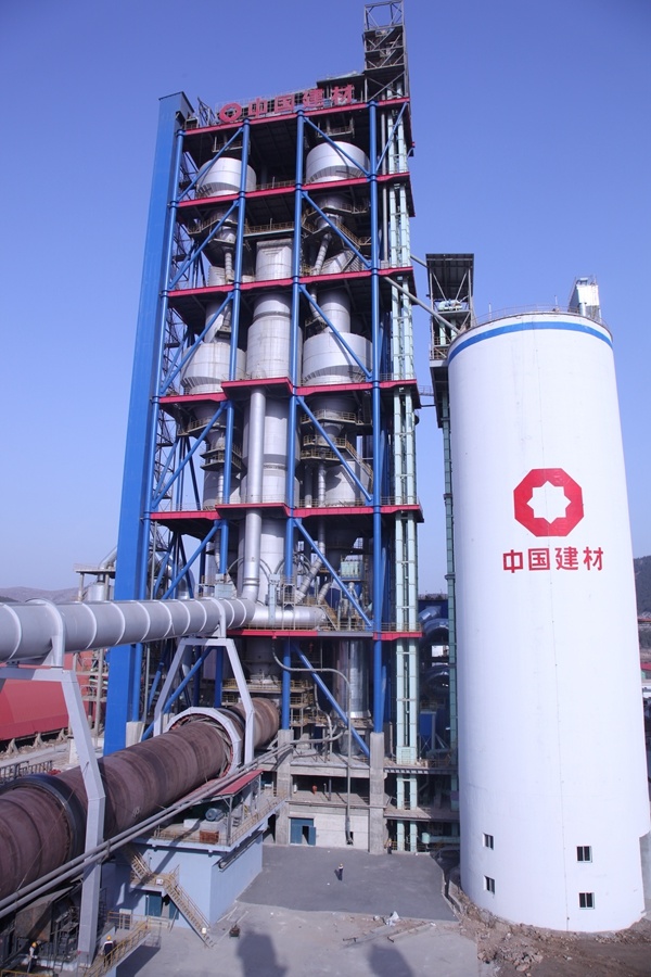 雙系列五級旋風(fēng)預(yù)熱器及KDS型在線噴旋型分解爐