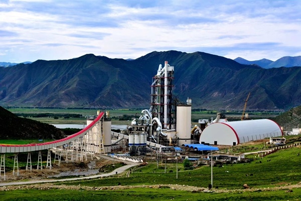 拉薩城投祁連山5000t/d水泥生產(chǎn)線EPC工程
