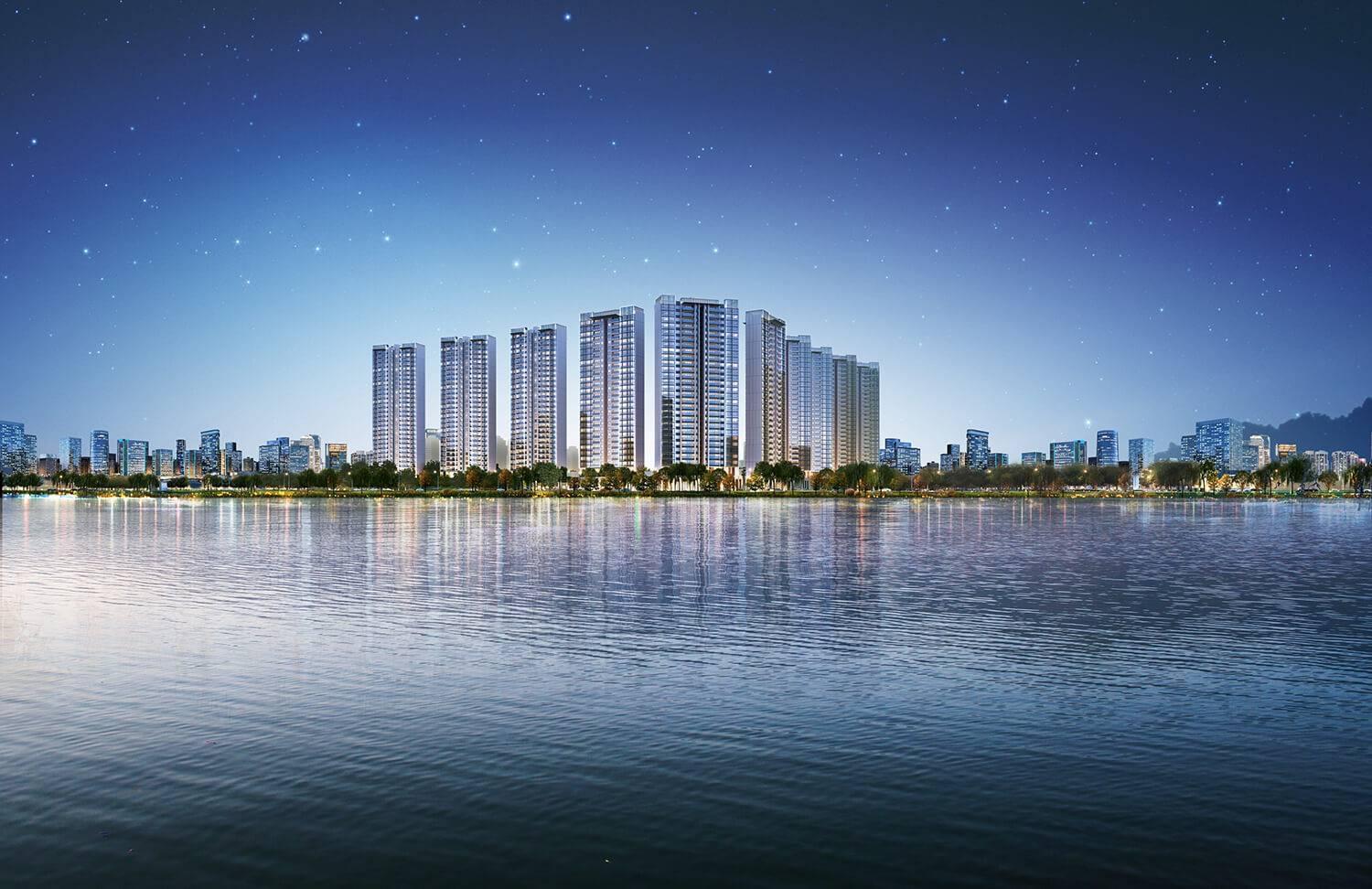 Jinmao Green Island Lake
