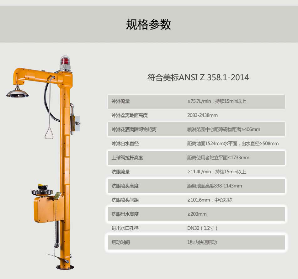 電伴熱洗眼器詳詢15831960329