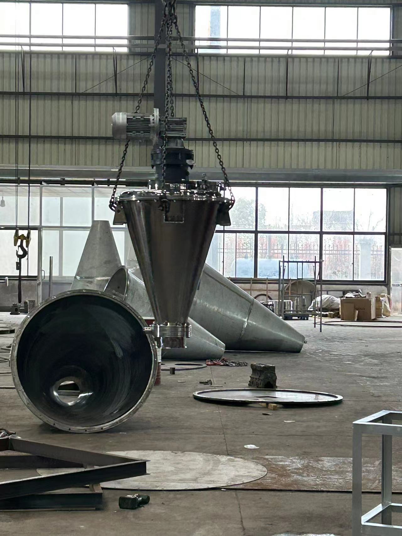 twin screw conical mixer