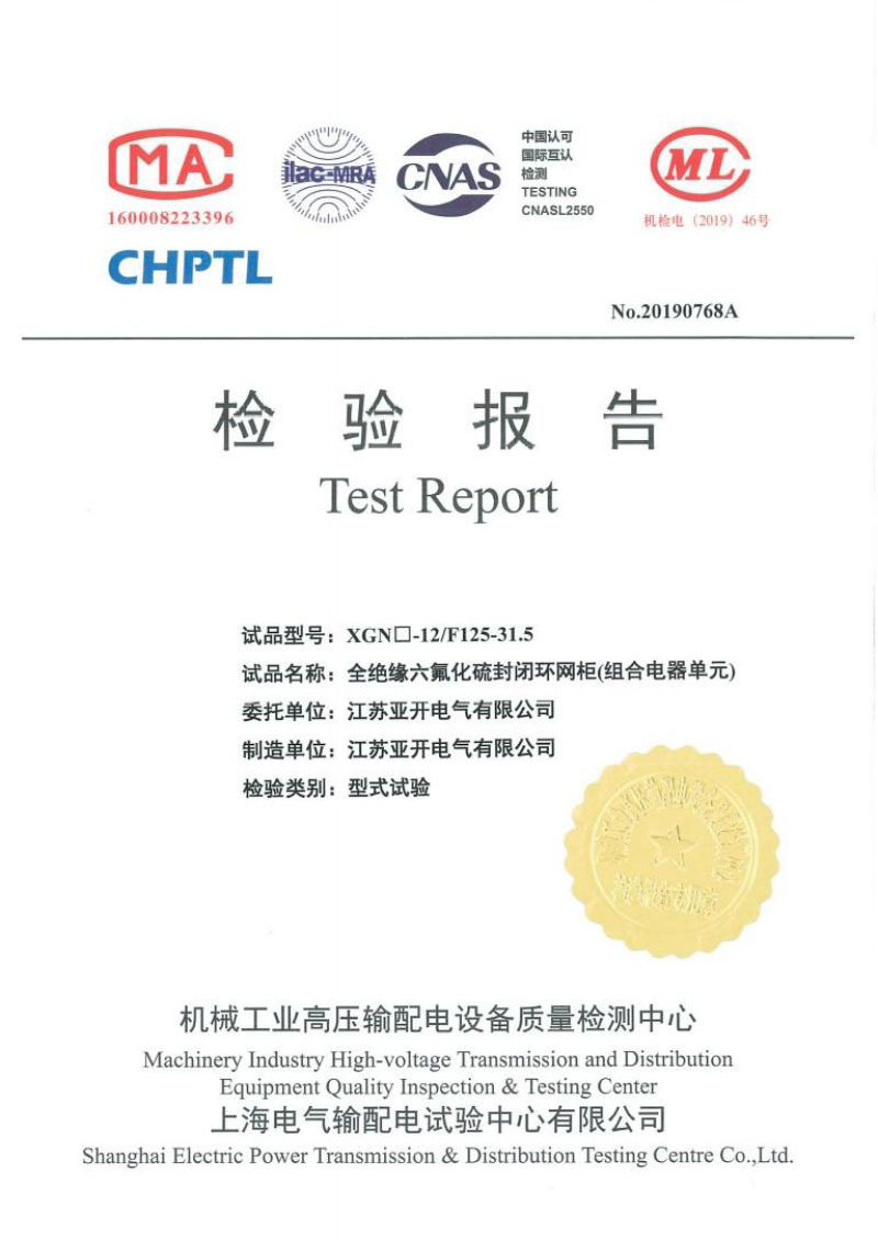 檢測報告