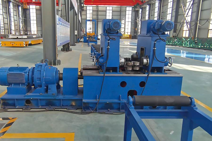 Wing edge correction machine