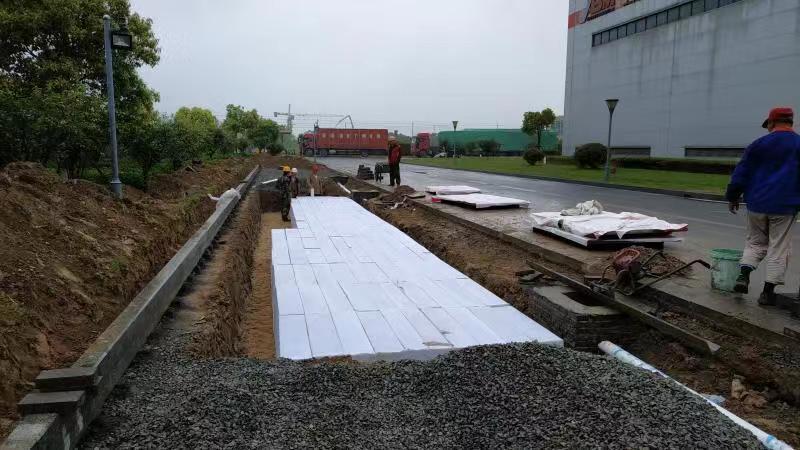江苏大丰工厂停车场海绵城市建设工程