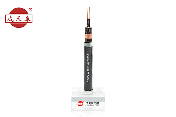 Copper core PVC insulated copper tape shielded steel tape armored ／PVC sheathed control cable