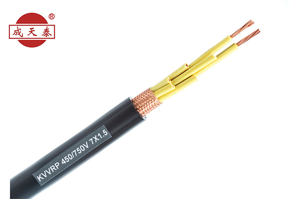 Copper core XLPE insulated PVC sheathed braided shielded control cable