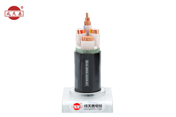 XLPE insulated PVC sheathed power cable