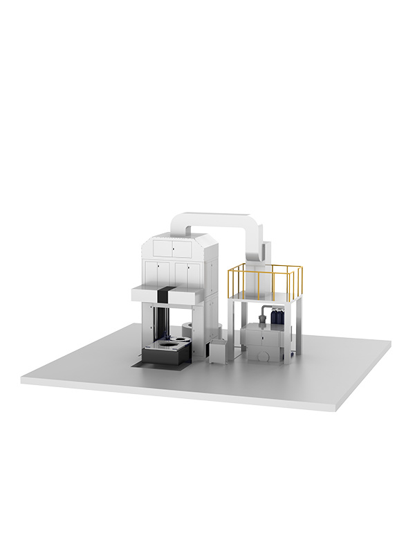 Single-station large pressure casting machine