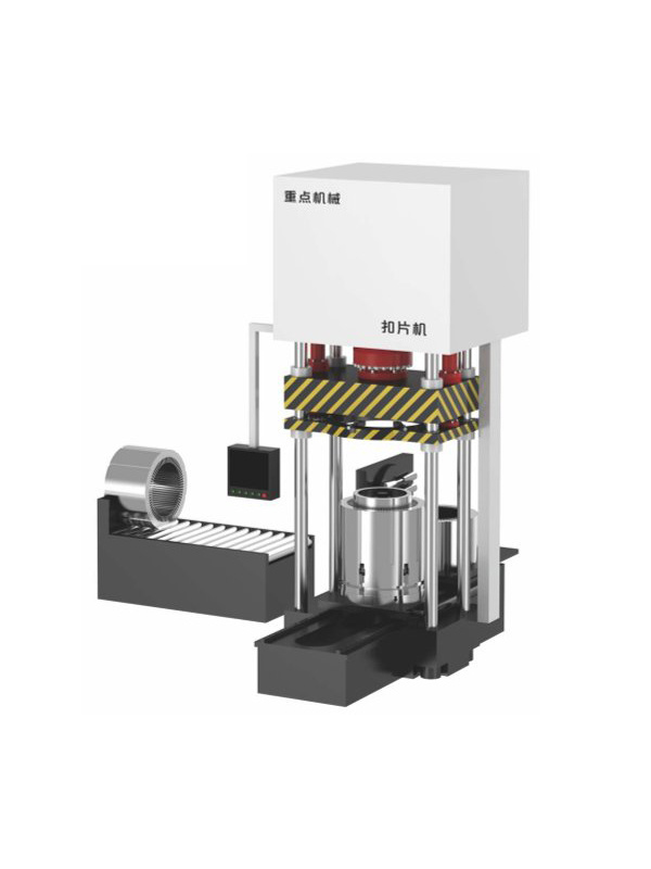 Semi-automatic automatic mold release and buckle machine