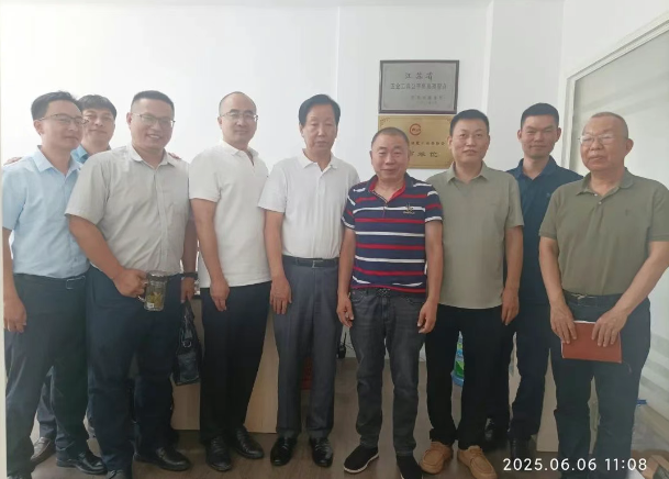 郑州华晶金刚石股份有限公司一行到访丹阳考察交流