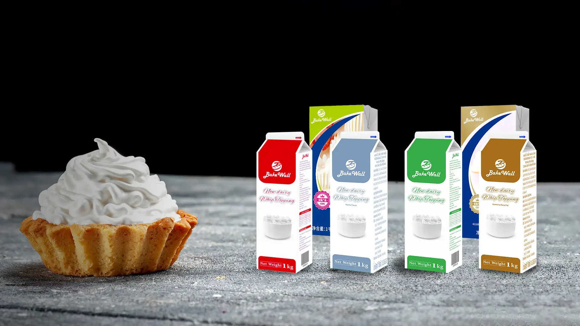 Non Dairy Whipping Cream, Compound Whipping Cream