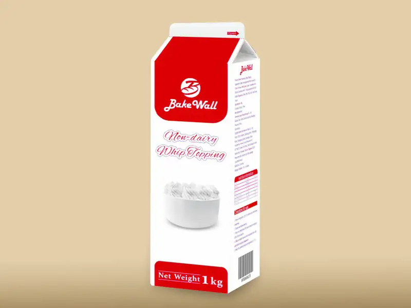 NON-DAIRY WHIPPING CREAM - 3 NON-DAIRY WHIPPING CREAM - 3
