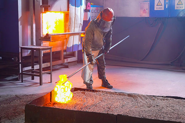 Precision casting workshop