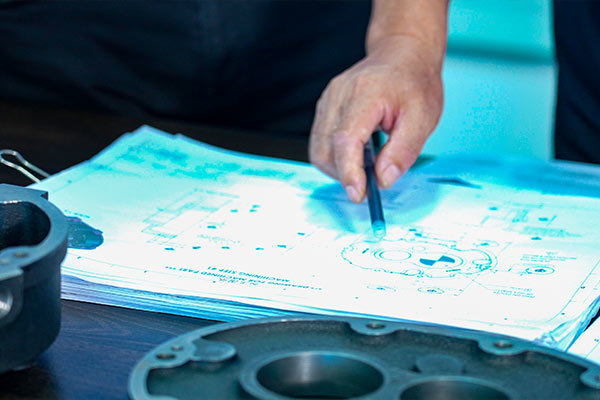 Precision casting workshop