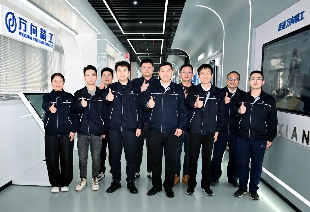 Model Worker Style | Wanxiang Precision High end Intelligent Wheel Hub Bearing Unit Future Factory Creation Group: Digital Empowerment Head Goose Navigation
