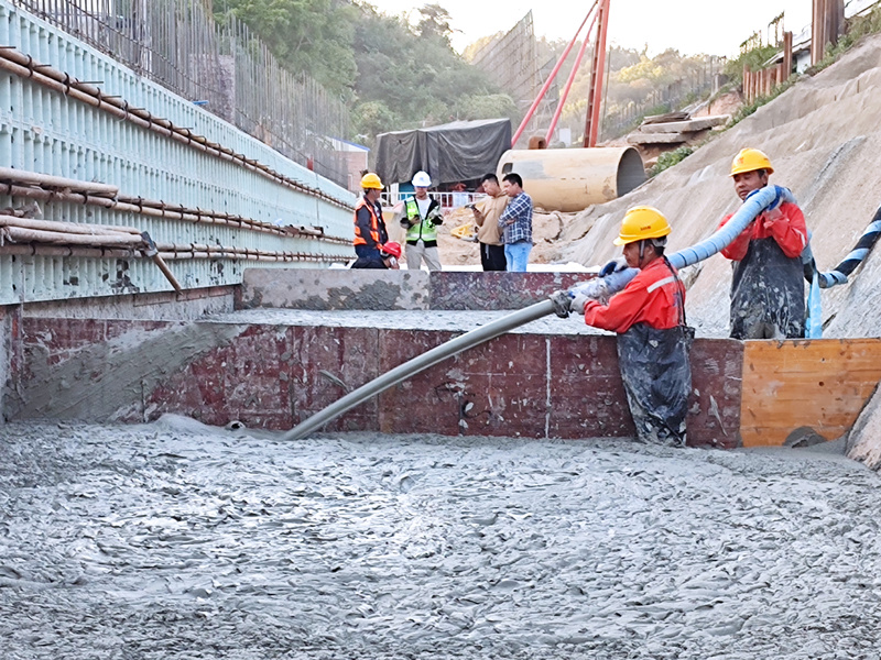 中江高速新隆至龍灣段改擴建發(fā)泡輕質土填充
