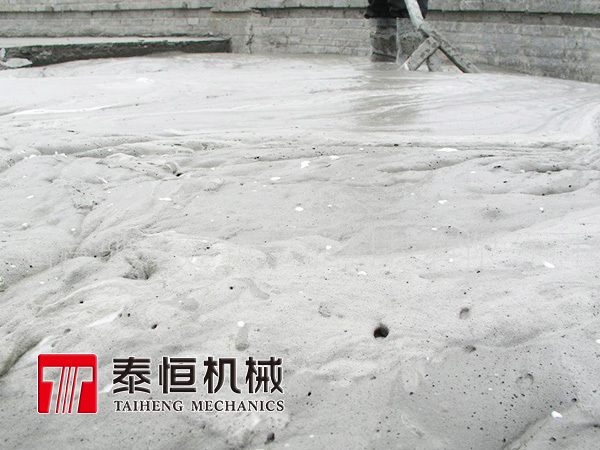 水泥發(fā)泡劑配合發(fā)泡機效果