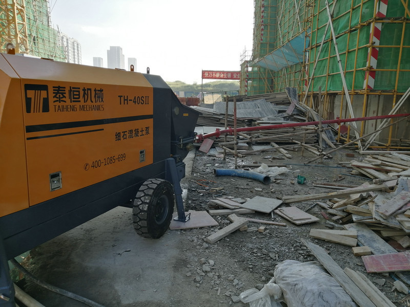 陜西40sll代細(xì)石泵地暖管地坪施工
