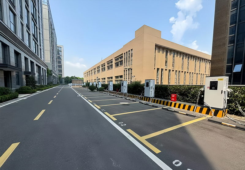 A fast charging station in Hangzhou, Zhejiang