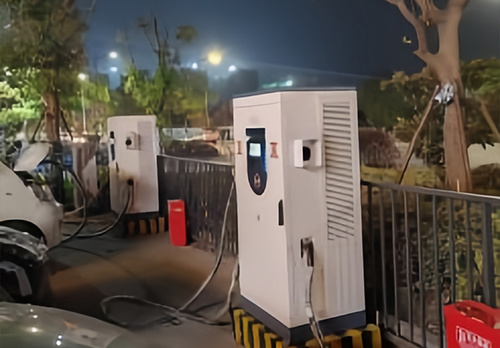 A fast charging station in Hangzhou, Zhejiang