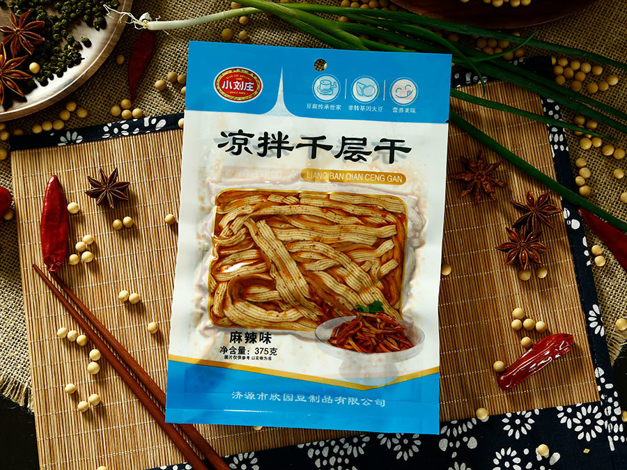 用真空凉拌千层干
