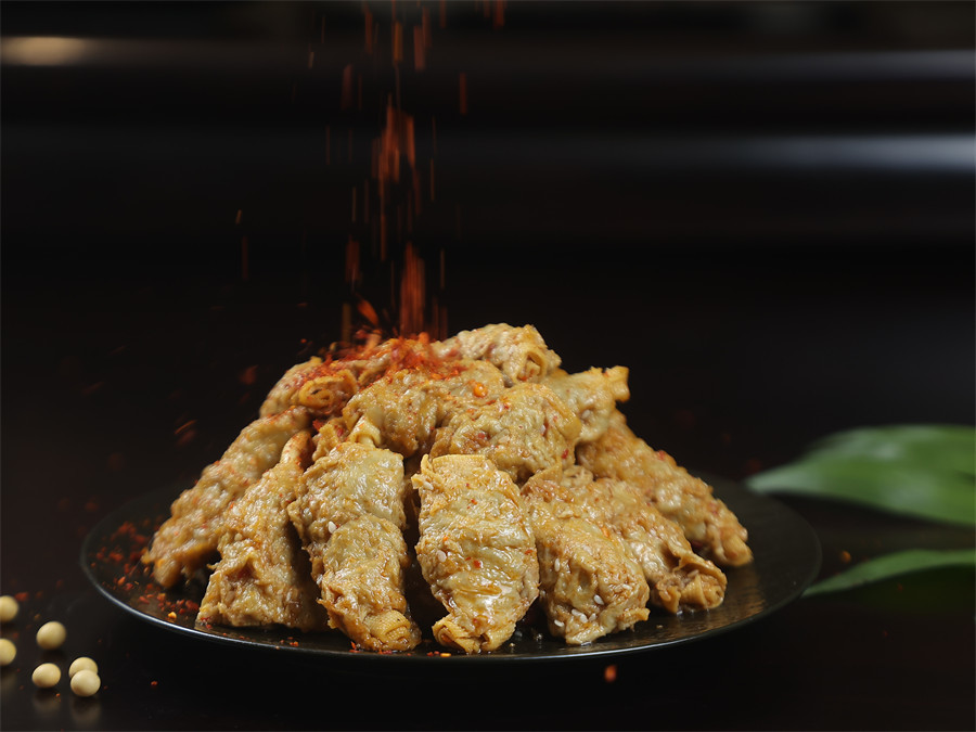 香辣素排骨