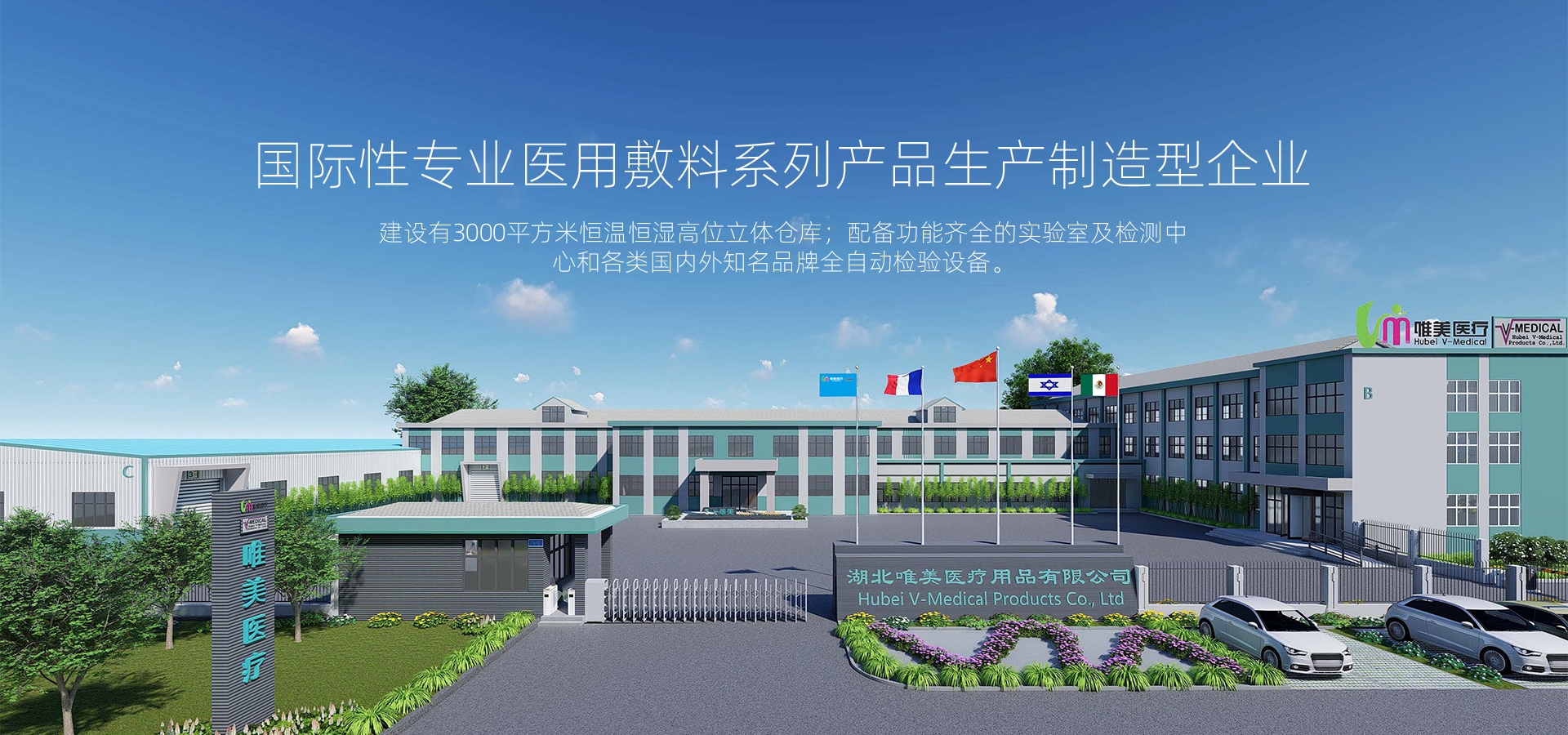 国际性专业医用敷料系列产品生产制造型企业