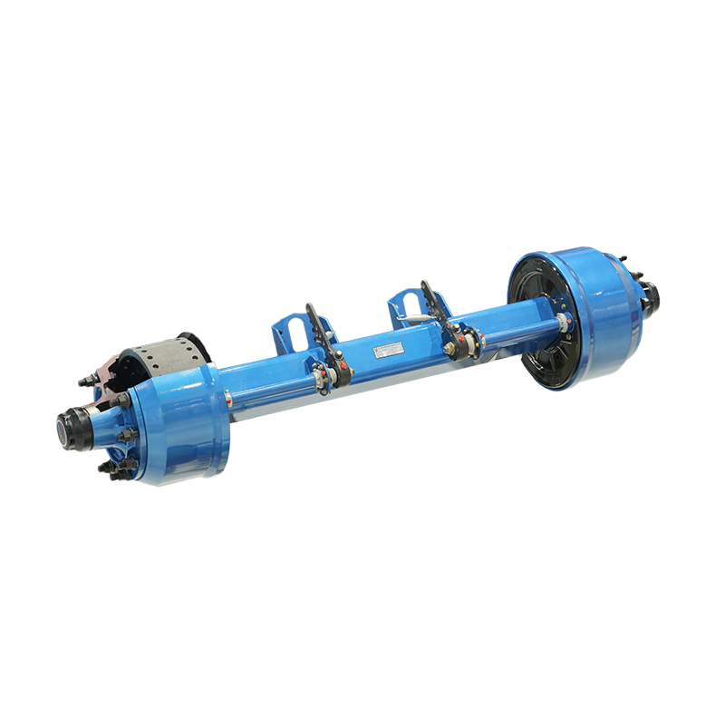 German-style 12-ton axle, ECO model, blue