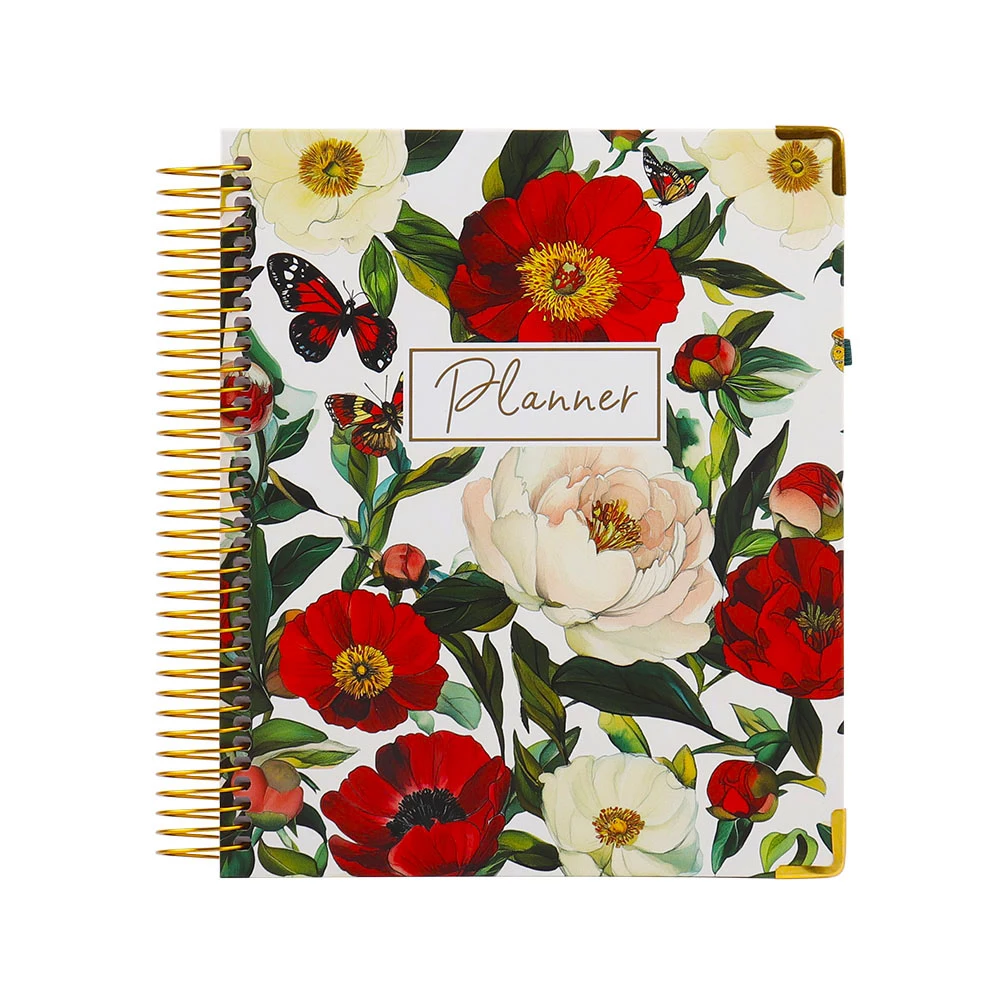Twin Wire Binding 12 Month Monthly Weekly Planner