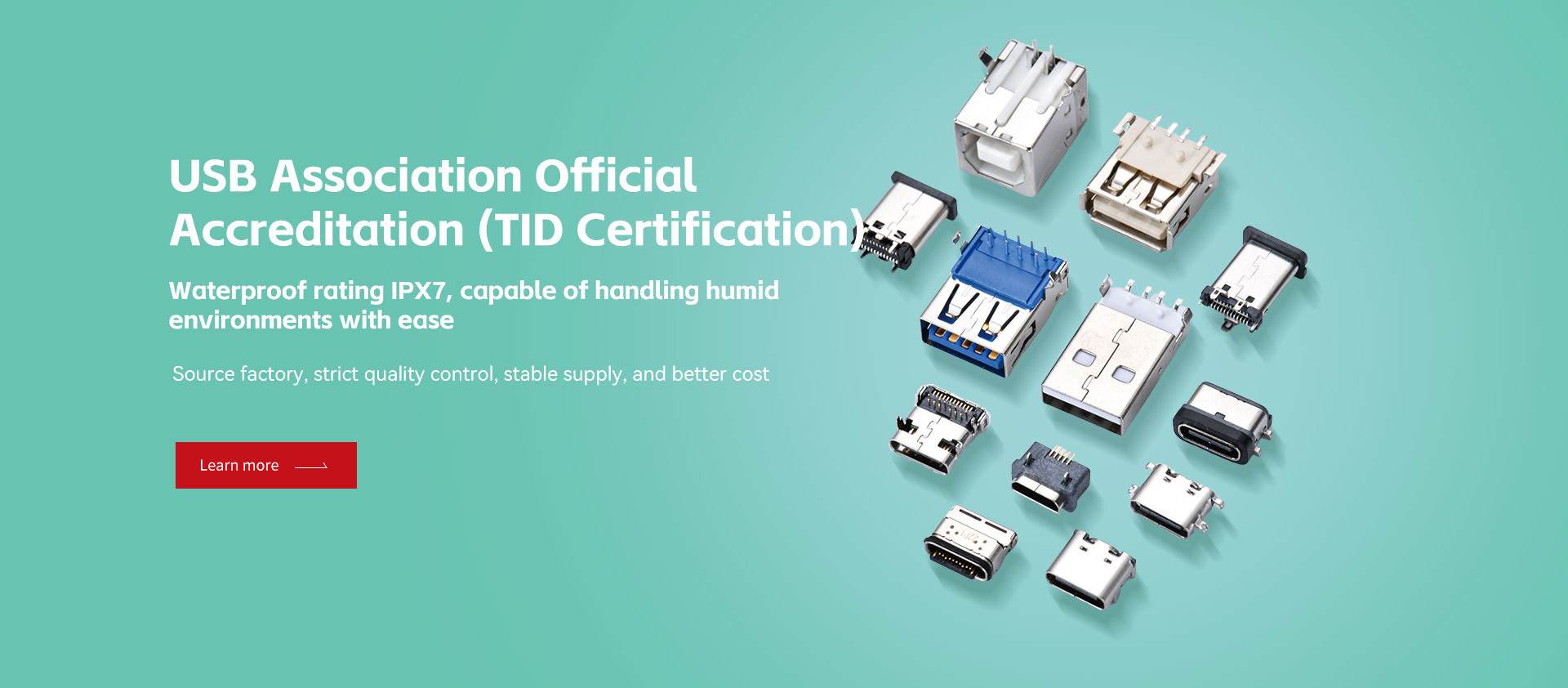 Officially recognized by the USB Implementers Forum