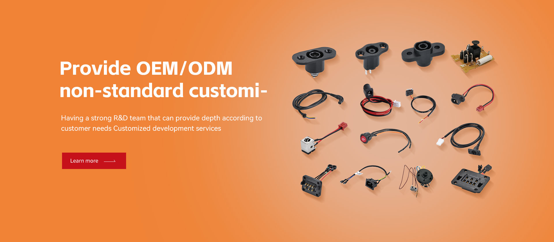 Provide OEM/ODM non-standard customization
