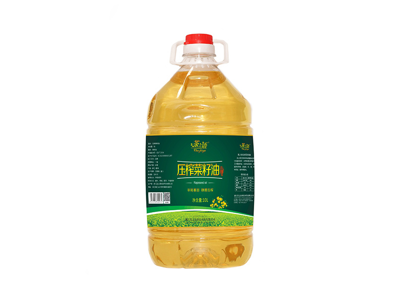压榨菜籽油10L
