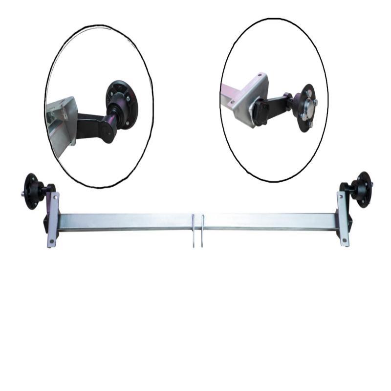 750KG-HUB- torsion axle