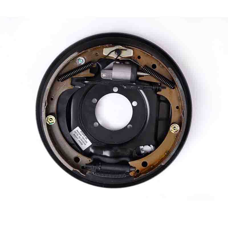 12-inch-hydraulic brake with parking lever(e-coated or dacromet)-AZ025