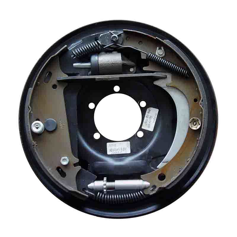 12-inch-hydraulic brake free backing with parking lever(e-coated or dacromet)-AZ018