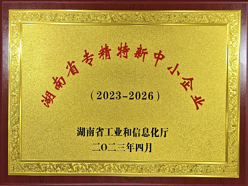 湖南专精特新中小企业