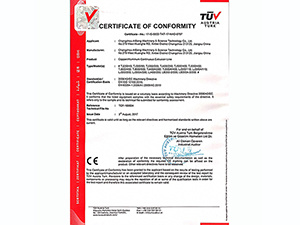 CE Certificate CE Certificate