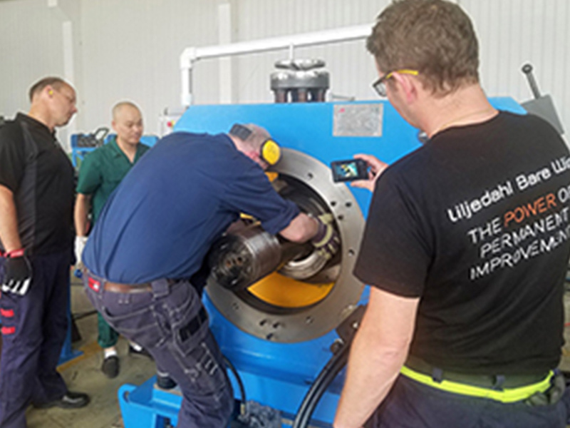 Continuous Rotary Extrusion Line for Copper Magnesium Alloy Wire