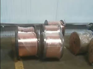 Copper Strap Wire Continuous Rotary Extrusion Line for Pakistan customer