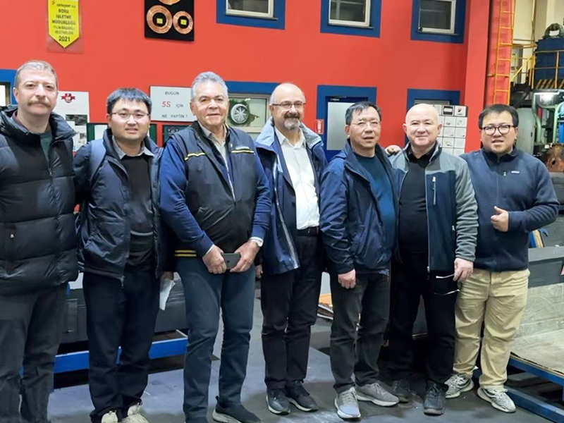 In April 2025, visit the factory of a customer in Türkiye