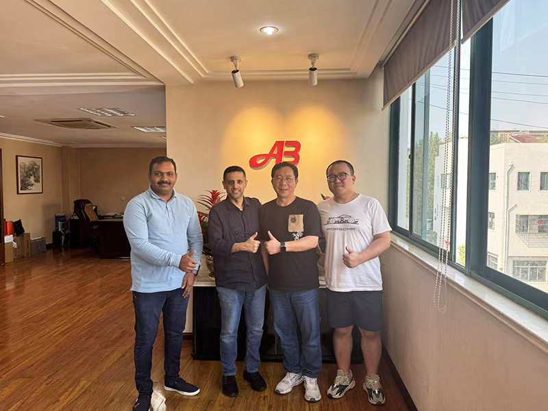 In May 2025, an Indian customer visited our company