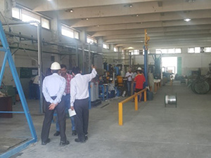 Aluminum Conductor Continuous Rotary Extrusion Machine for Pakistan Cable Factory