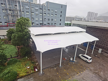 科百特双层雨棚
